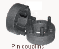 Pin couplings