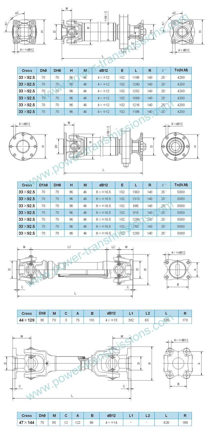 Heavy Duty Shaft For Truck