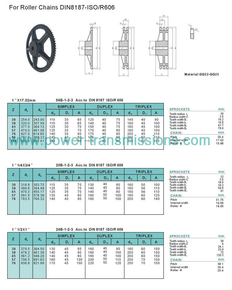 Cast Iron Sprockets