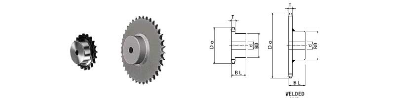 K Standard Sprockets B Type NK120B