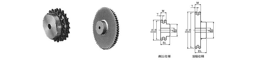 K Standard Sprockets B Type NK50-2B